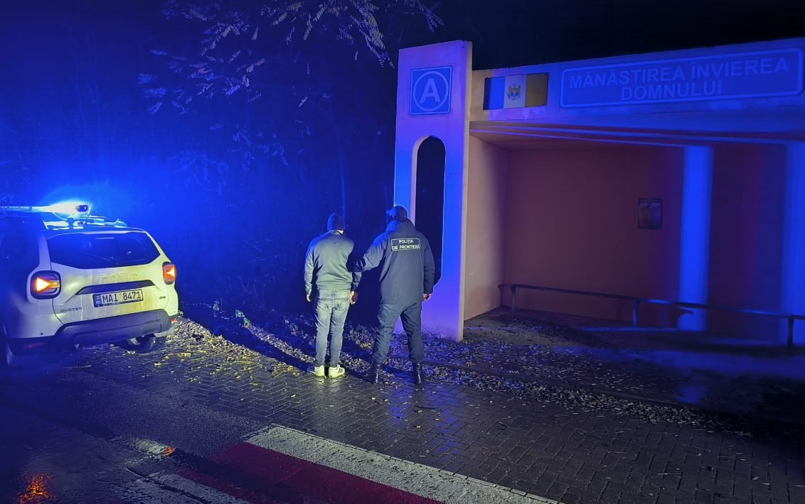 Polițiștii de frontieră din Briceni au oprit un bărbat din Turcia care intenționa să părăsească ilegal Moldova
