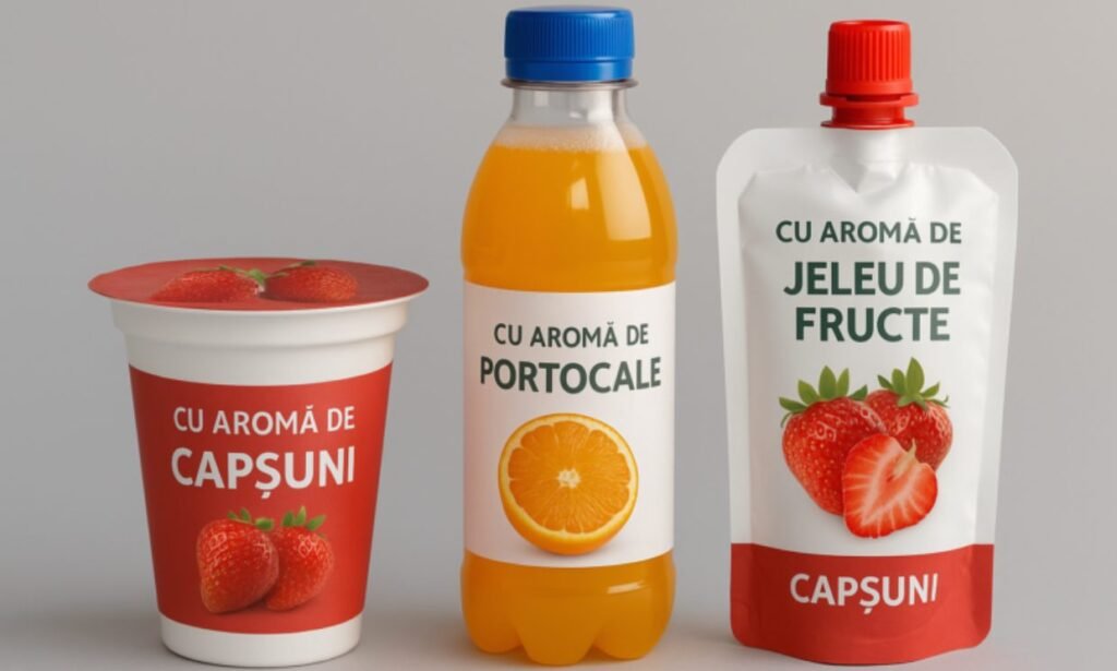 Este interzisă ilustrarea fructelor și legumelor la etichetarea produselor alimentare ce conțin doar arome