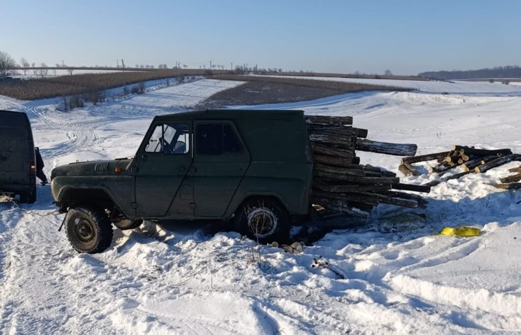 Tăiere ilegală de arbori depistată la frontiera de stat. Polițiștii SPF Ocnița au confiscat masă lemnoasă fără acte 1 Tăiere ilegală de arbori depistată la frontiera de stat. Polițiștii SPF Ocnița au confiscat masă lemnoasă fără acte