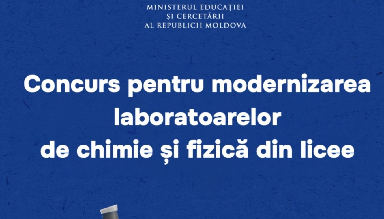 Ministerul Educației și Cercetării lansează concursul de selectare a liceelor pentru dotarea laboratoarelor de chimie și fizică