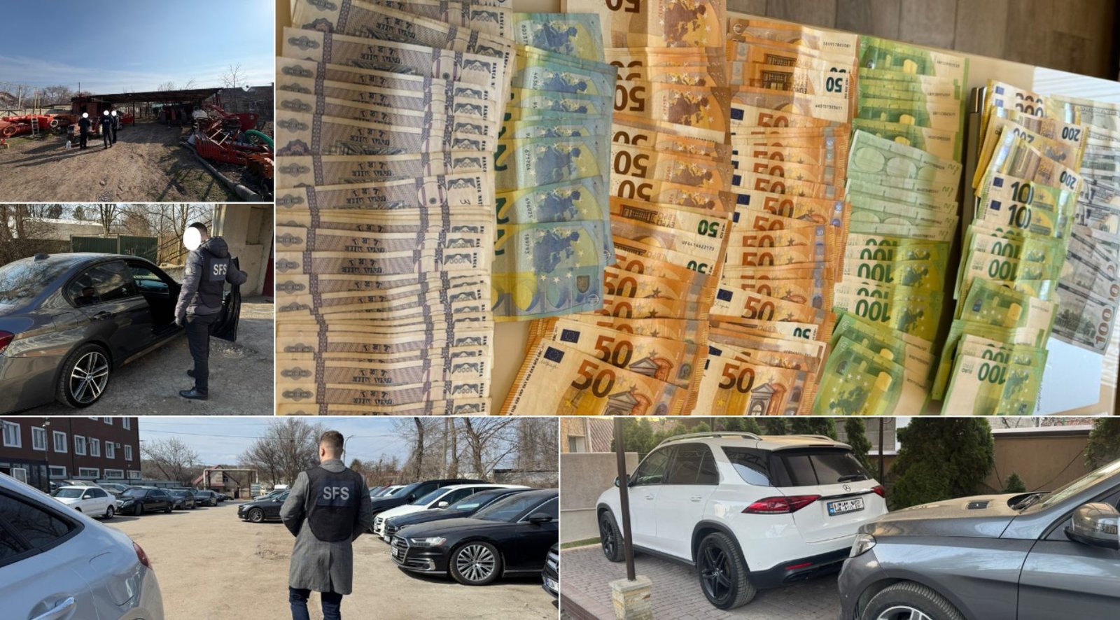 PCCOCS și Serviciul Fiscal de Stat au descins cu percheziții la un agent economic specializat în închiriere și leasing auto
