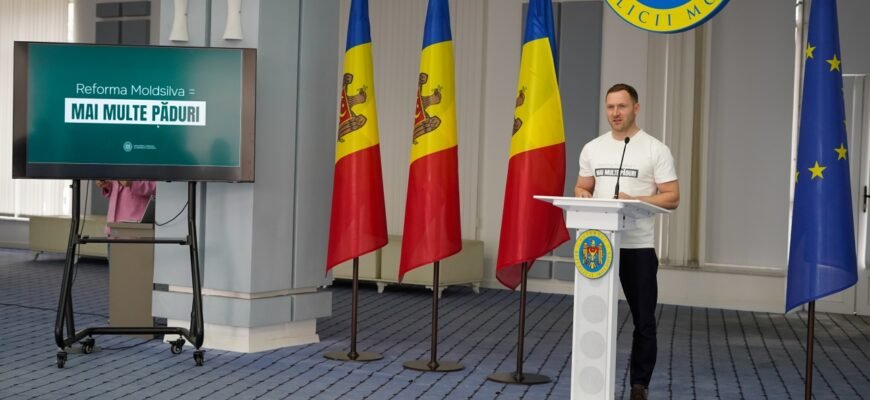 O nouă reformă marca PAS? Ministrul Mediului a anunțat reforma Agenției „Moldsilva” și a întregului sistem silvic