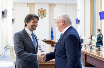 Prim-ministrul Republicii Moldova a avut o întrevedere cu Ministrul apărării al Slovaciei, Robert Kaliňák 2 707618286 122132127639083259 2758193207659094702 n