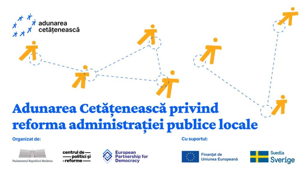 50 de cetățeni din întreaga țară vor participa la Adunarea Cetățenească pentru a da recomandări privind reforma APL