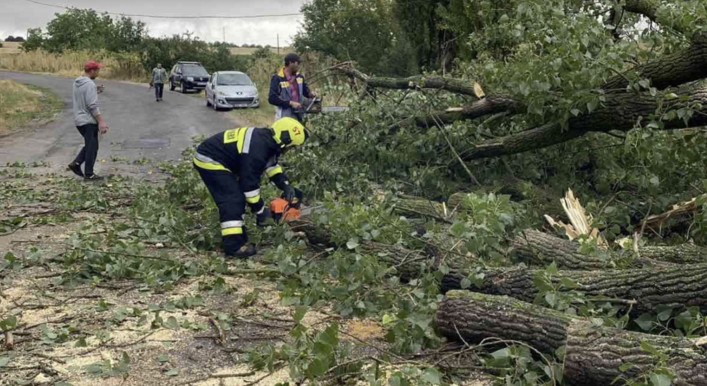 Ploile și vântul puternic au făcut ravagii în mai multe raioane. Peste 37 situații de risc în ultimele 24 de ore