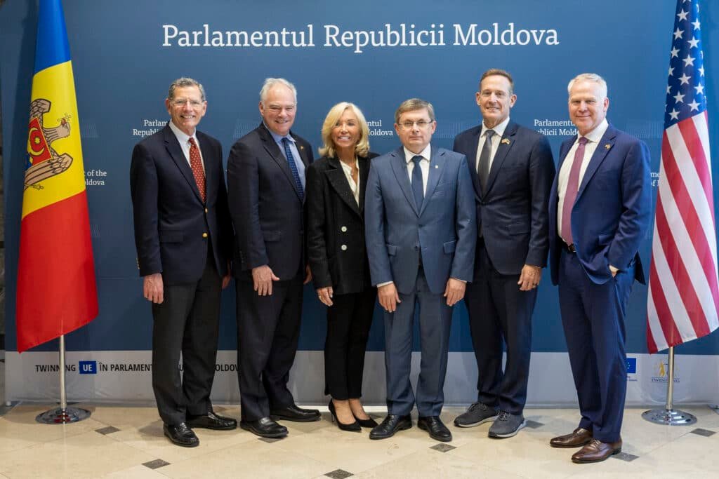Grosu a avut o întrevedere cu delegația Congresului SUA. Despre ce au discutat oficialii