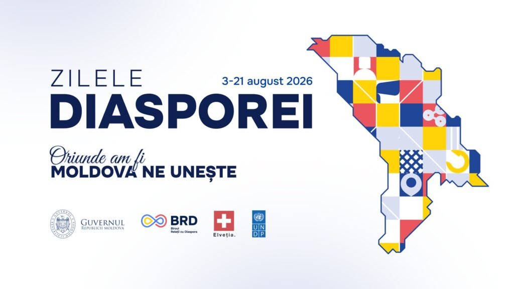 Biroul relații cu diaspora lansează cea de-a X-a ediție a Zilelor Diasporei 2026, care se va desfășura în perioada 3 - 21 august 1 Biroul relații cu diaspora lansează cea de-a X-a ediție a Zilelor Diasporei 2026, care se va desfășura în perioada 3 - 21 august