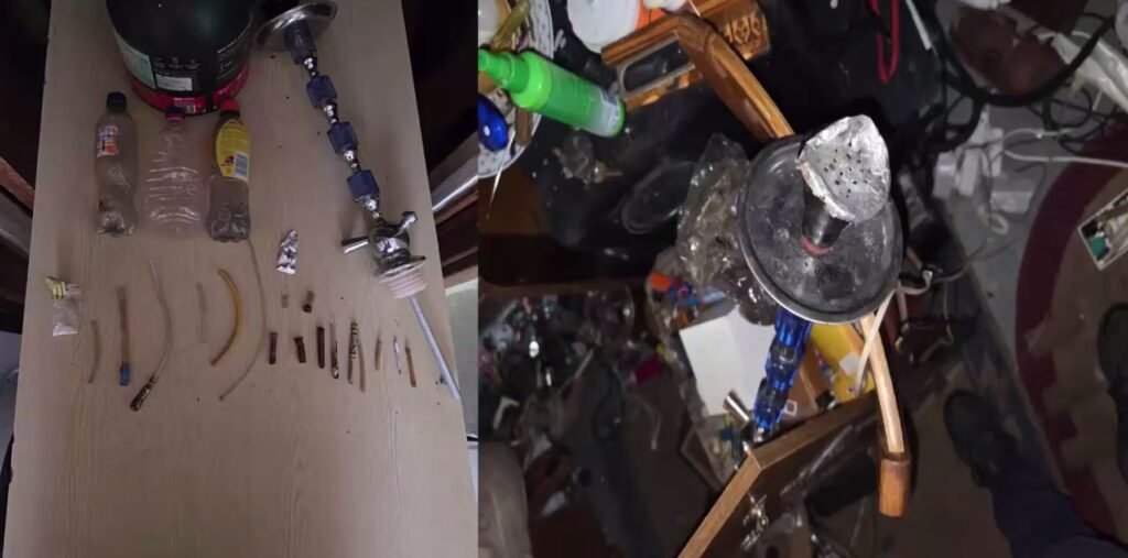 Speluncă pentru consumul de droguri, deconspirată la Chișinău. Un bărbat de 37 de ani, cercetat penal