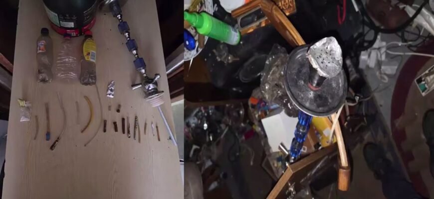 Speluncă pentru consumul de droguri, deconspirată la Chișinău. Un bărbat de 37 de ani, cercetat penal
