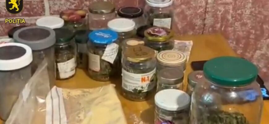 Un bărbat de 48 ani din Strășeni a fost plasat în arest fiind bănuit de cultivarea și comercializarea marijuanei și a ciupercilor cu efect halucinogen
