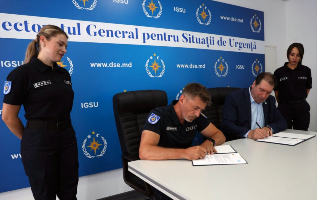 IGSU și Asociația Surzilor din Moldova au semnat un acord pentru comunicare accesibilă în situații de urgență