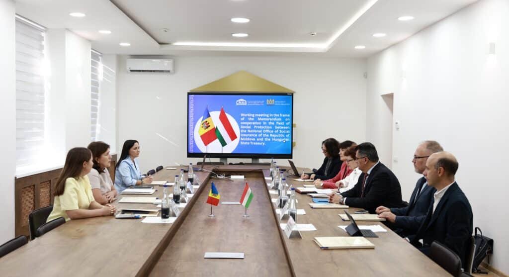 Trezoreria de Stat a Ungariei, în vizită la CNAS. Despre ce vor discuta părțile 1 Trezoreria de Stat a Ungariei, în vizită la CNAS. Despre ce vor discuta părțile