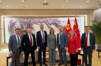 O delegație a Partidului Comuniștilor din Republica Moldova se află într-o vizită de lucru la Beijing